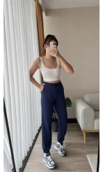 Oys Modal Lacivert Eşofman Altı