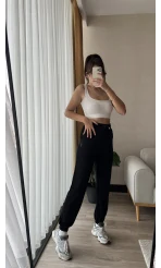 Oys Modal Siyah Eşofman Altı