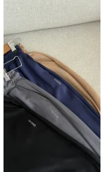 Oys Modal Siyah Eşofman Altı