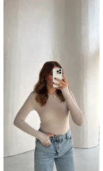 Oys Parmak Geçmeli Body - Taş