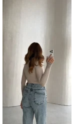 Oys Parmak Geçmeli Body - Taş