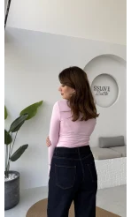 Oys Pembe Parmak Geçmeli Body