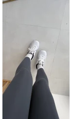 Oys Tayt Full Likralı Yüksel Bel Antrasit