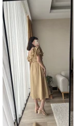 Pamela Volanlı Elbise