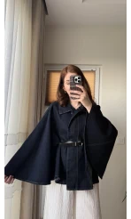 Panço Kot Koyu Mavi Kemerli