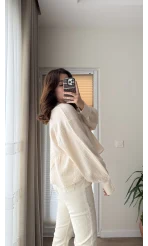 Payme Müslin Kumaş Bluz Taş 1003