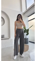 Penny Poliviskon Pantolon - Antrasit - Kod: 51210