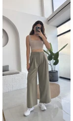 Penny Poliviskon Pantolon - Haki - Kod: 51210