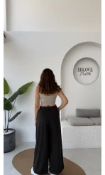 Penny Poliviskon Pantolon - Koyu Kahve - Kod: 51210