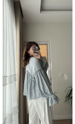 Peri Magic Serisi Özel Tasarım Bluz Mavi