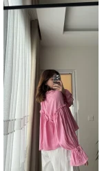 Peri Magic Serisi Özel Tasarım Bluz Pembe