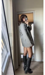 Phoebe Kaban Gri Tonları