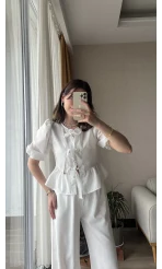 Pinella Beyaz Gömlek