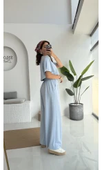 Pinky Yarasa Kol Eşofman Takımı - Mavi