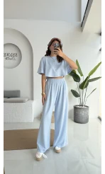 Pinky Yarasa Kol Eşofman Takımı - Mavi