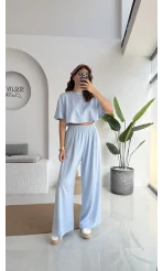 Pinky Yarasa Kol Eşofman Takımı - Mavi