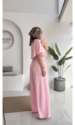 Pinky Yarasa Kol Eşofman Takımı - Pembe