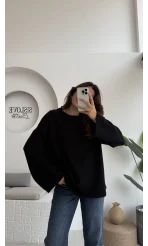 PİNTEREST KAZAK SİYAH