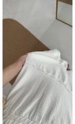 Pinterst Etek Astarlı Beyaz