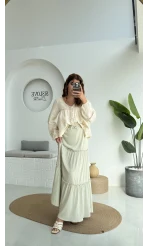 Pinterst Etek Astarlı Su Yeşili