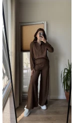 Polo Yaka Takım Acı Kahve (6016)