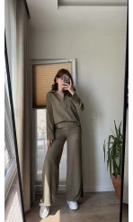 Polo Yaka Takım Haki (6016)