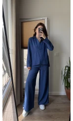 Polo Yaka Takım Lacivert (6016)