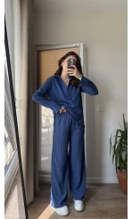 Polo Yaka Takım Lacivert (6016)