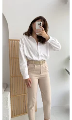 Poplin Gömlek Beyaz Kod: 4985
