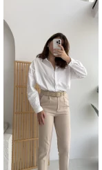 Poplin Gömlek Beyaz Kod: 4985