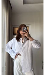 Poplin Premium Beyaz Gömlek