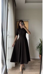 Premium Elbise Acı Kahve