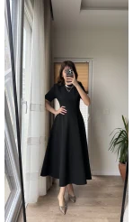 Premium Elbise Siyah