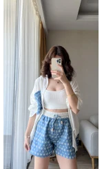 PREMİUM NAKIŞ DETAY ŞORT