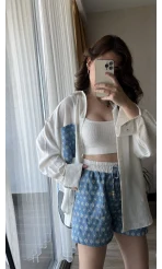 PREMİUM NAKIŞ DETAY ŞORT