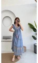 Premium Rob Elbise İndigo