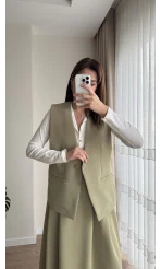 Premium Yelek Yeşil