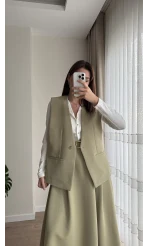 Premium Yelek Yeşil