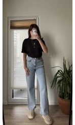 Premium Zr Yıkamalı Winte Jean Açık Mavi