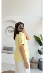 Puf Gömlek-2104-Sarı