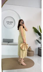 ELBİSE Püskül Elbise - Haki - 3060