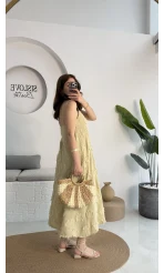 ELBİSE Püskül Elbise - Haki - 3060