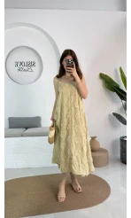 ELBİSE Püskül Elbise - Haki - 3060