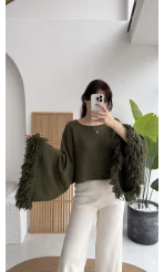 Püsküllü Panço - Haki