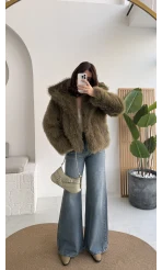 Rachel Kürk - Haki - Kod: 2429