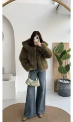 Rachel Kürk - Haki - Kod: 2429