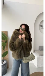 Rachel Kürk - Haki - Kod: 2429