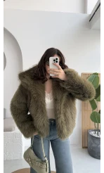 Rachel Kürk - Haki - Kod: 2429