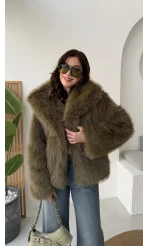 Rachel Kürk - Haki - Kod: 2429