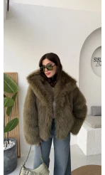 Rachel Kürk - Haki - Kod: 2429